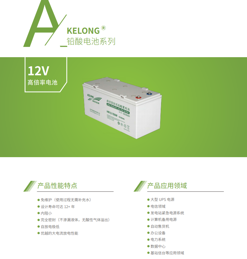 YY易游蓄电池12V系列(图1)